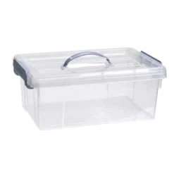 Plasticforte Opslagbox AZUL - transparant - 12.5 liter
