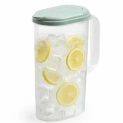 Plasticforte Waterkan met deksel - 2L - groen - kunststof