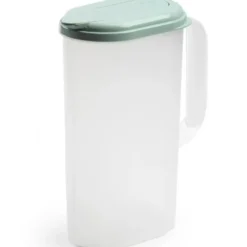 Plasticforte Waterkan met deksel - 2L - groen - kunststof