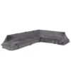 Platinum Aerocover platform loungesethoes 350x275 cm - Rechts