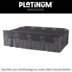 Platinum Aerocover tuinsethoes - 305x190x85 cm