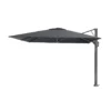Platinum Beaufort zweefparasol premium 3,2x3,2 m. - Faded Black