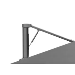 Platinum Beaufort zweefparasol premium 3,2x3,2 m. - Faded Black