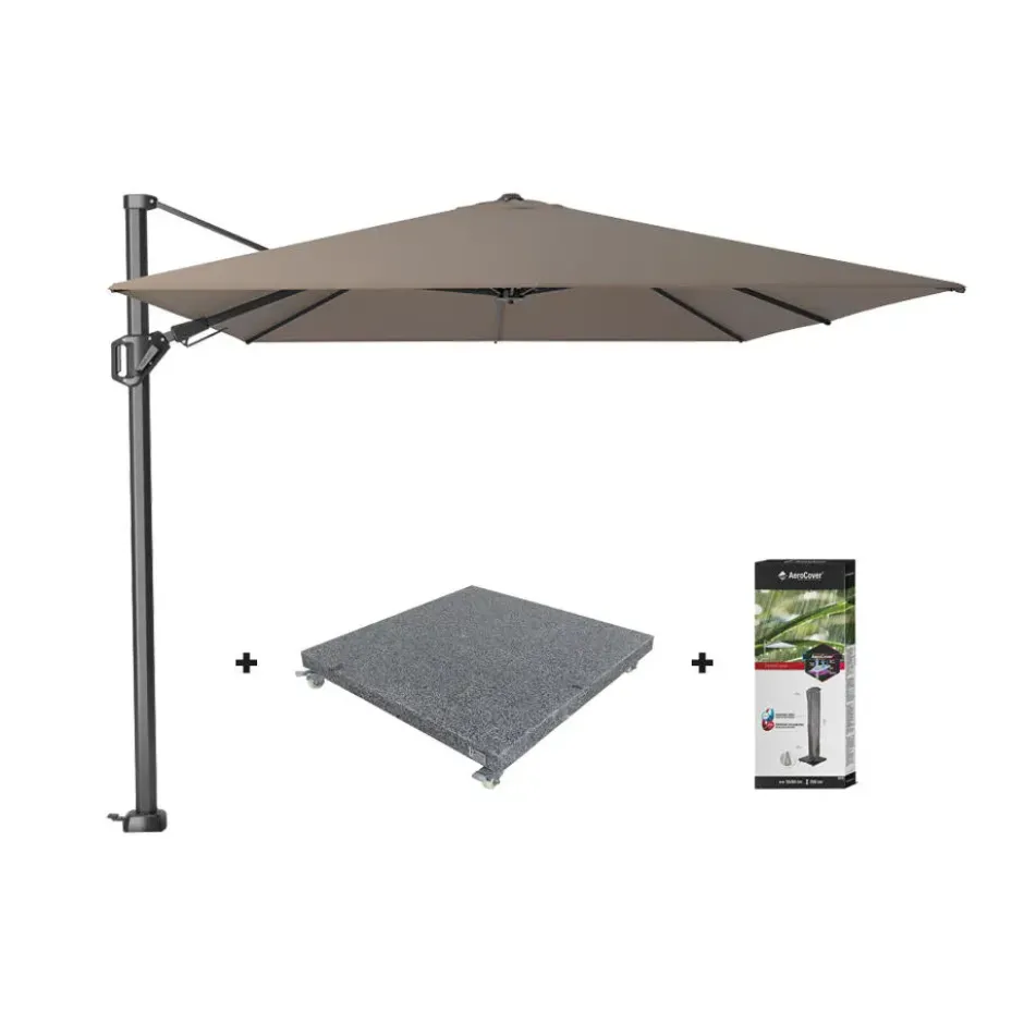 Platinum Challenger Premium T2 3.5x2.6 m - Havanna + voet en hoes