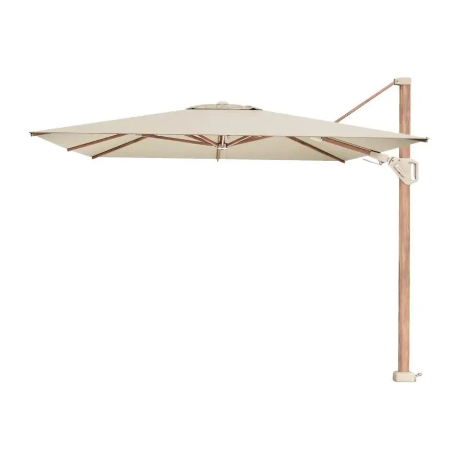 Platinum Challenger Premium T2 3,5x2,6 m. - Champagne Teak + ingraafvoet en hoes