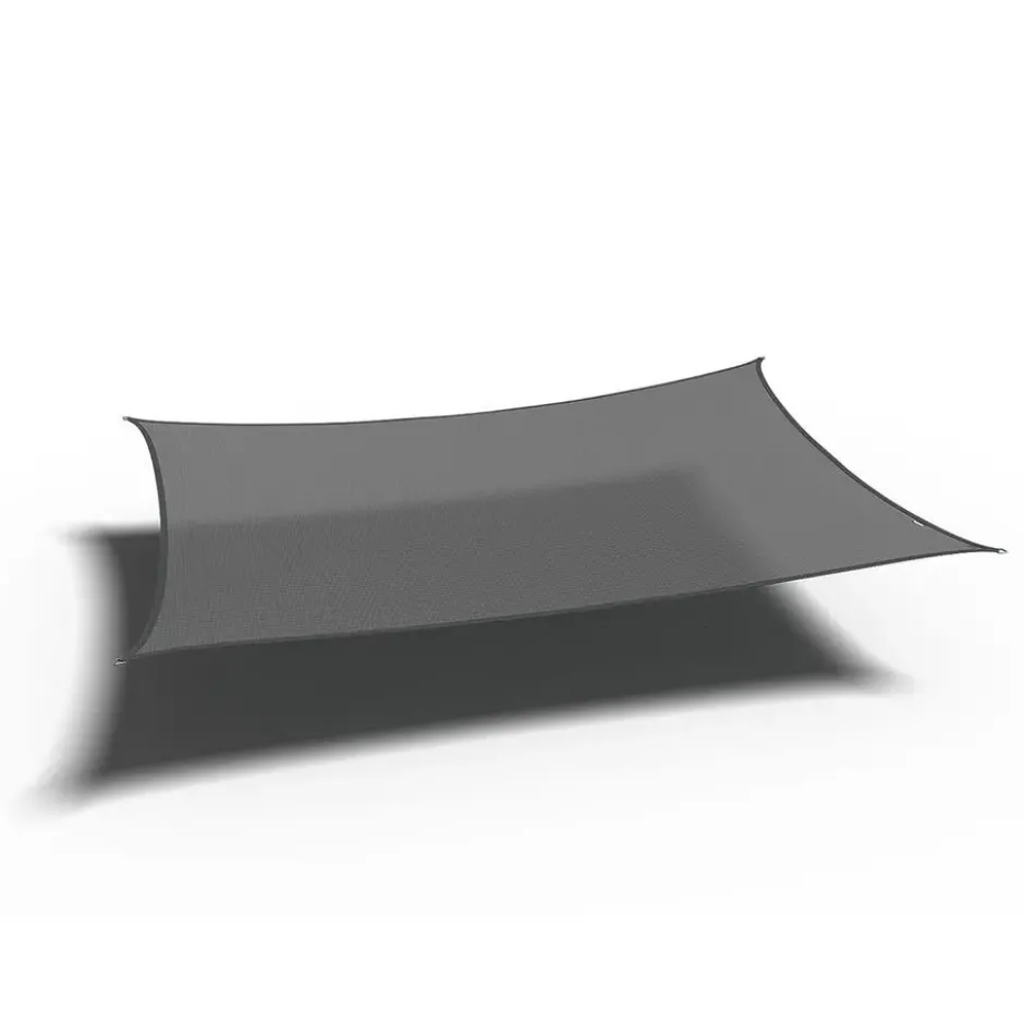 Platinum Coolfit schaduwdoek rechthoek 3x5x3x5 m - Antraciet