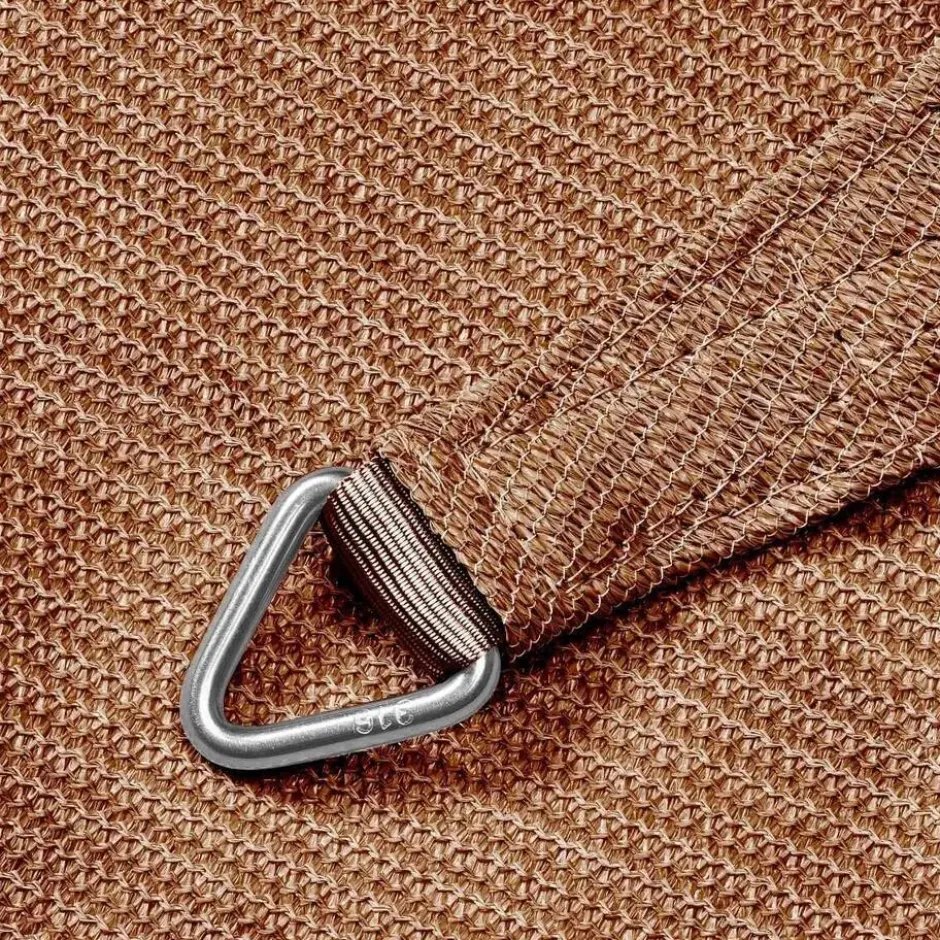 Platinum Coolfit schaduwdoek vierkant 5.0x5.0x5.0x5.0m - Zand