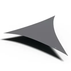 Platinum Dreamsail waterproof schaduwdoek driehoek 5x5x5 m - Grijs