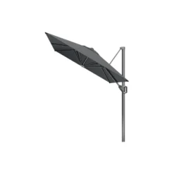 Platinum Voyager zweefparasol T1 3x2 m. - Antraciet met voet en hoes