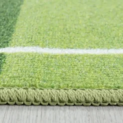 Play Voetbal Speelkleed Kinderkamer Groen - 120x170 CM