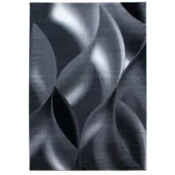 Plus Vloerkleed Laagpolig Grijs / Zwart - 200x290 CM
