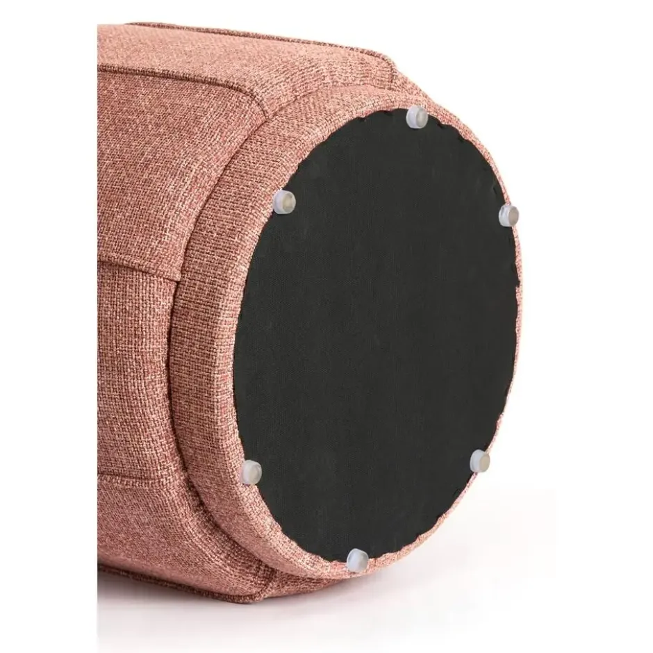 Poef Belisso - Roze - Ø50.5x46cm