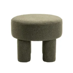Poef Demi - Bouclé Groen