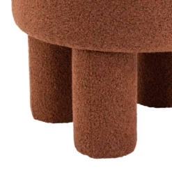 Poef Demi - Bouclé Roest