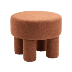 Poef Demi - Bouclé Roest