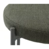 Poef Groen Stof - 43,5x44x48cm - Pelican