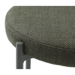 Poef Groen Stof - 43,5x44x48cm - Pelican