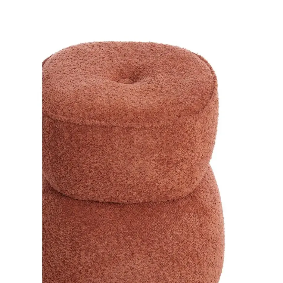 Poef Leyla - Terra - Ø40cm