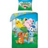 Pokémon Dekbedovertrek Family - 140 x 200 + 70 x 90 cm - Katoen