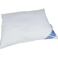 Polydaun hoofdkusssen Guusje - wit - 60x70 cm