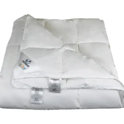 Polydaun 4-seizoenen dekbed - percale katoen - 140x220 cm