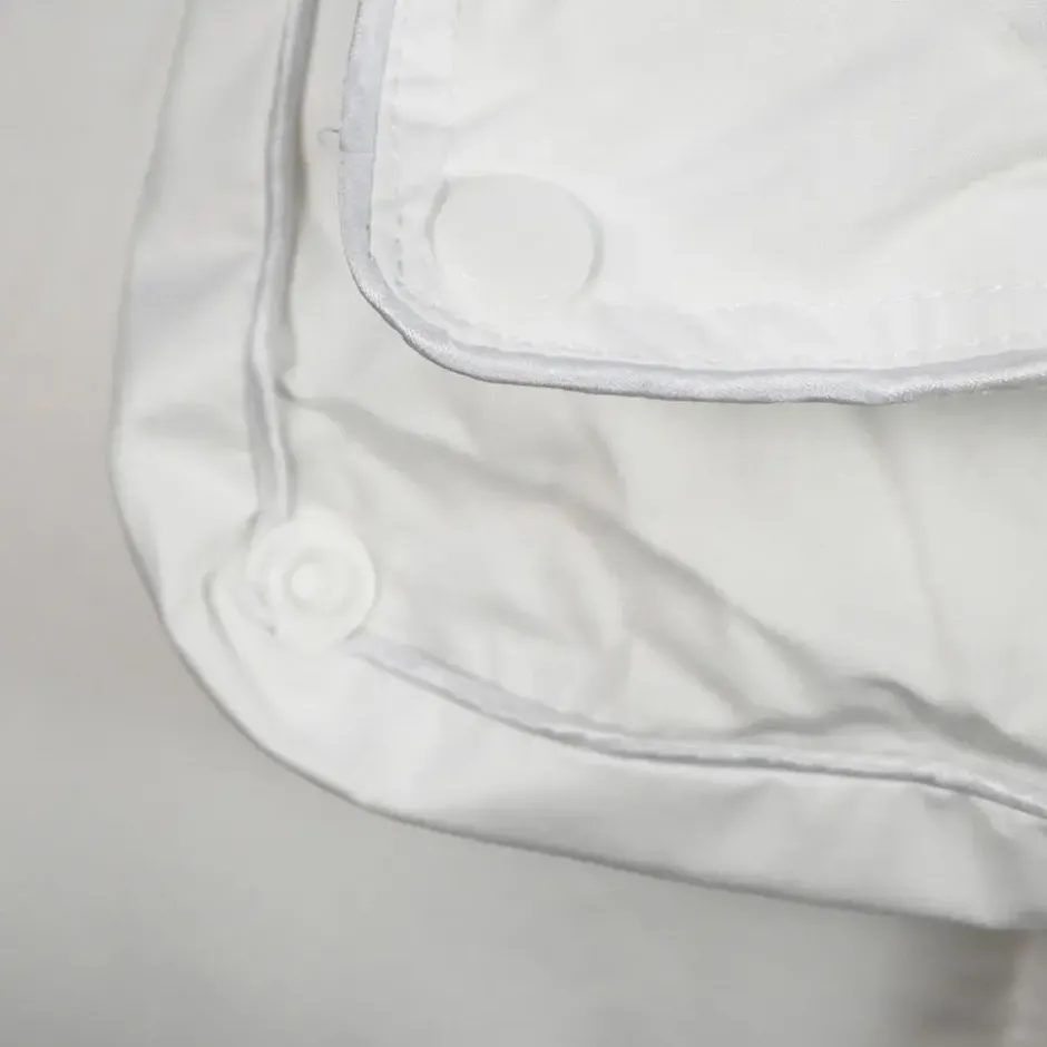 Polydaun 4-seizoenen dekbed - percale katoen - 200x200 cm