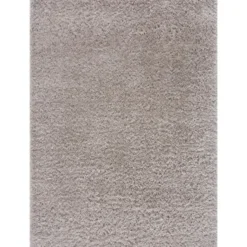 Porto Fluffy Vloerkleed Hoogpolig Grijs - 160x230 CM