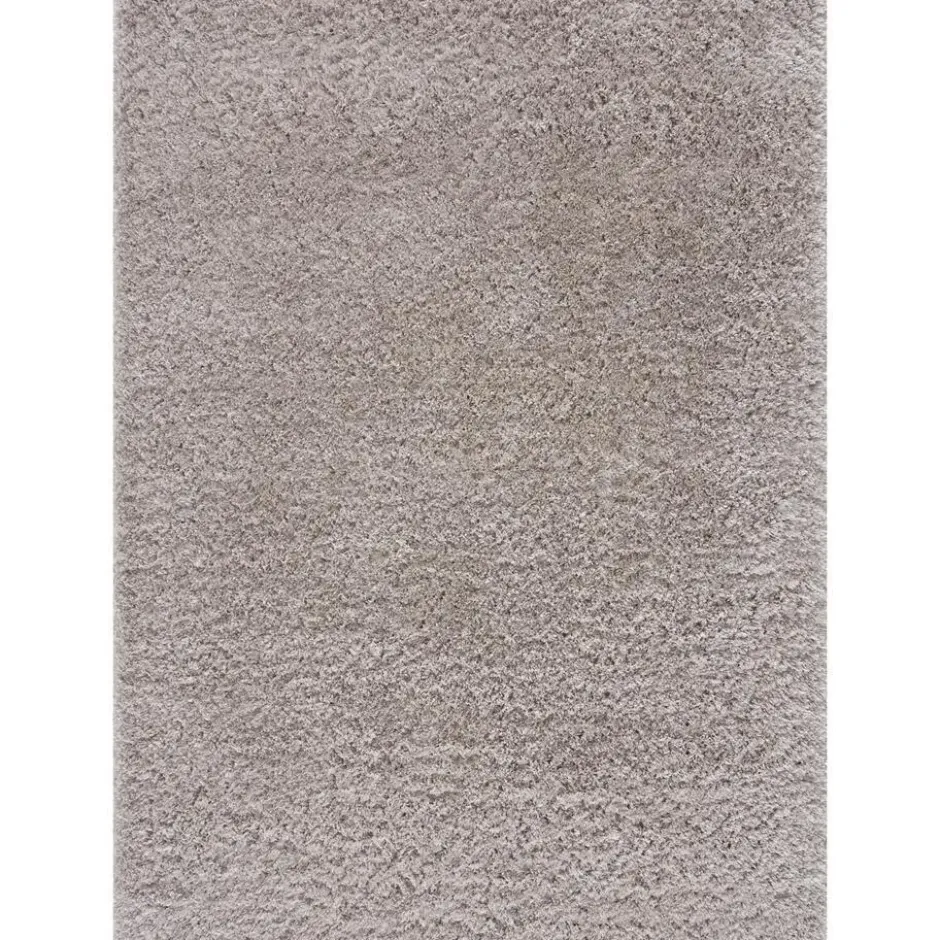 Porto Fluffy Vloerkleed Hoogpolig Grijs - 160x230 CM