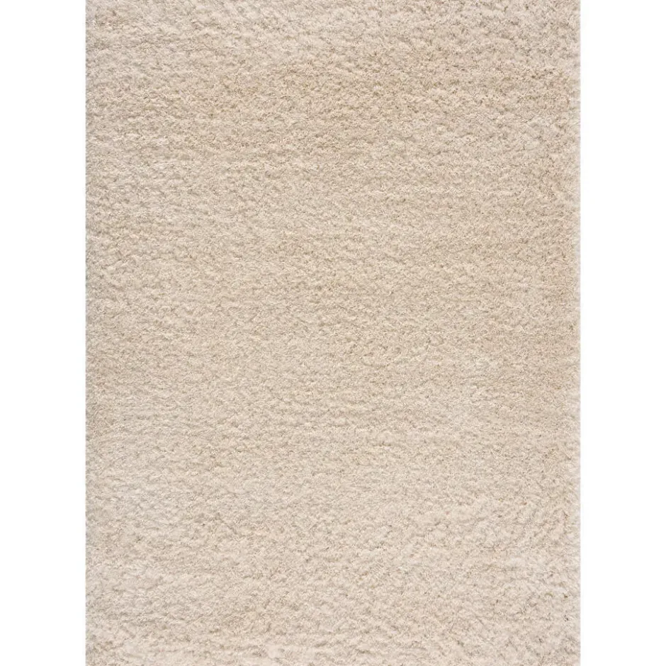 Porto Fluffy Vloerkleed Hoogpolig Creme - 120x170 CM