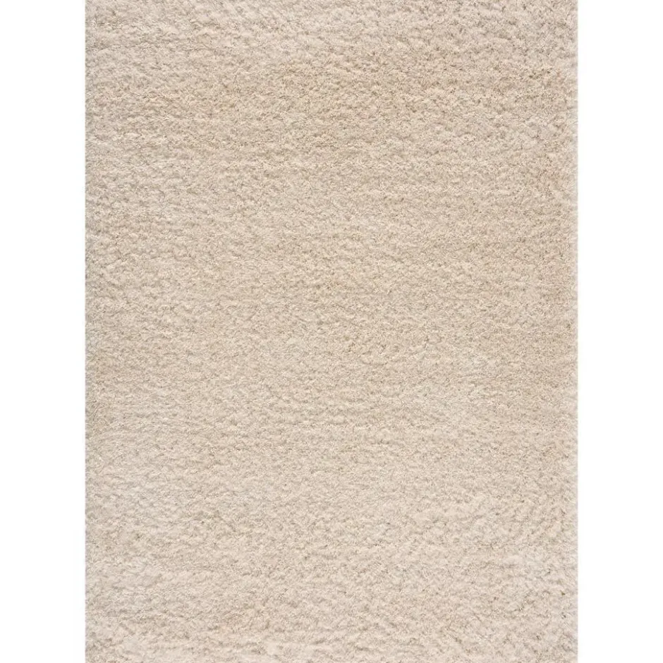 Porto Fluffy Vloerkleed Hoogpolig Creme - 120x170 CM