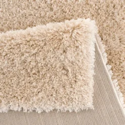 Porto Fluffy Vloerkleed Hoogpolig Beige - 160x230 CM
