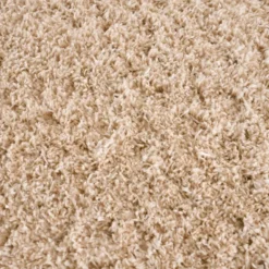 Porto Fluffy Vloerkleed Hoogpolig Beige - 160x230 CM