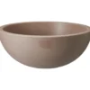 Pro Garden plantenpot schaal - kunststof - beige - D40 x H16 cm