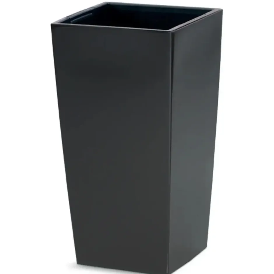 Prosperplast Bloempot Urbi - antraciet - kunststof - 61 cm