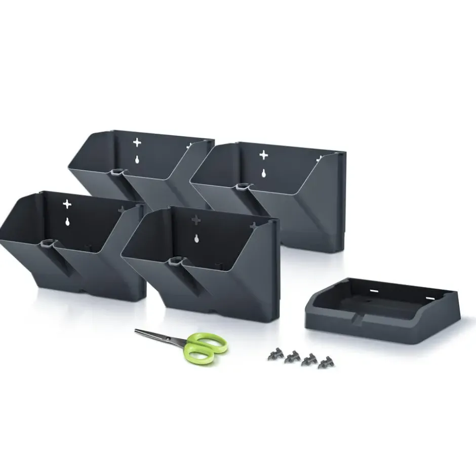 Prosperplast Kruidentuin - modulair - antraciet - 48 cm