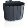 Prosperplast Muur plantenpot hangend - 29 x 21 x 13 cm - grijs