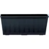 Prosperplast Plantenbak - antraciet - kunststof - 40 x 18 x 14 cm