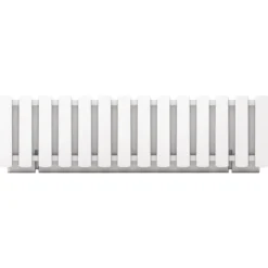 Prosperplast Plantenbak - kunststof - wit - 58 x 18 x 16 cm