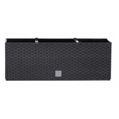 Prosperplast Plantenbak Rato - antraciet - 72 l - 80 x 33 x 32 cm