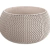 Prosperplast Tuin bloempotSplofy - taupe - D18 x H16 cm