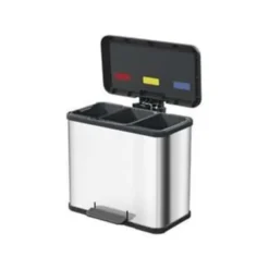 Prullenbak Oko Trio Plus Zil 3x9 L - Hailo