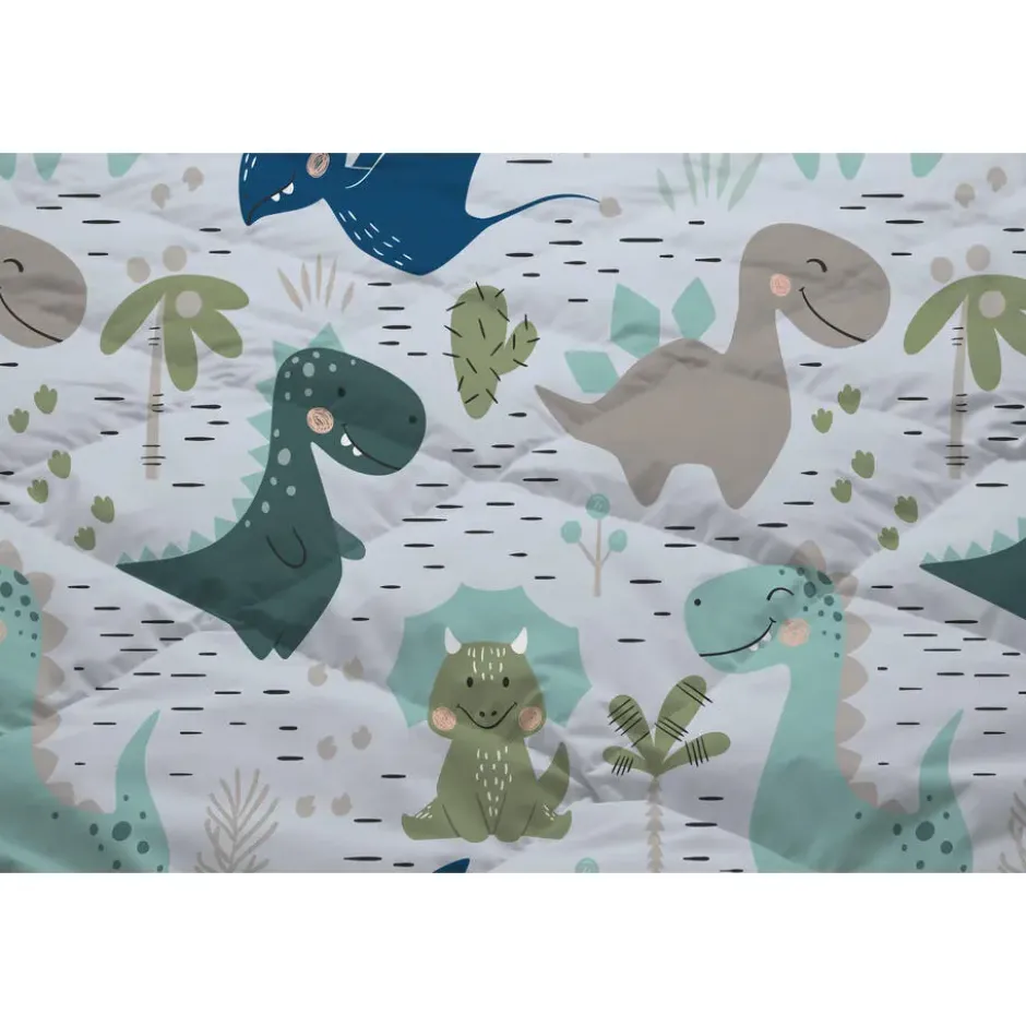 Pure dekbed dinos - Dekbed 140x200 cm - Multi