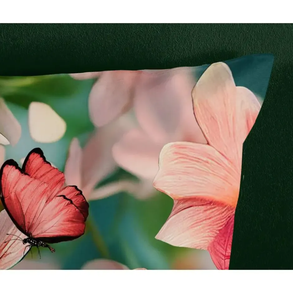 Pure dekbedovertrek bloemen - Lits jumeaux 240x200/220 cm - Multi - Microvezel