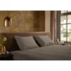 Pure dekbedovertrek effen kleur - 2 persoons 200x200/220 cm - Taupe - Microvezel