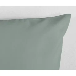 Pure dekbedovertrek effen kleur - 2 persoons 200x200/220 cm - Groen - Microvezel
