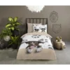 Pure dekbedovertrek hondje - 1 persoons 140x200/220 cm - Multi - Microvezel