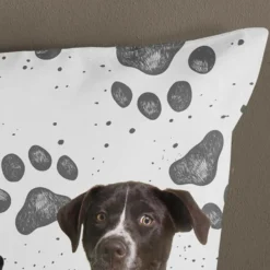 Pure dekbedovertrek hondje - 1 persoons 140x200/220 cm - Multi - Microvezel