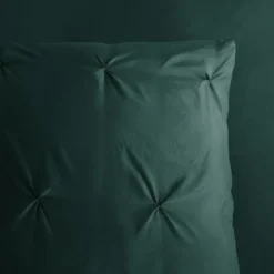 Pure Dekbedovertrek Luxe Chesterfield Groen-Lits-jumeaux (240 x 200/220 cm)