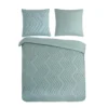 Pure Dekbedovertrek Luxe Groen-Lits-jumeaux (240 x 200/220 cm)