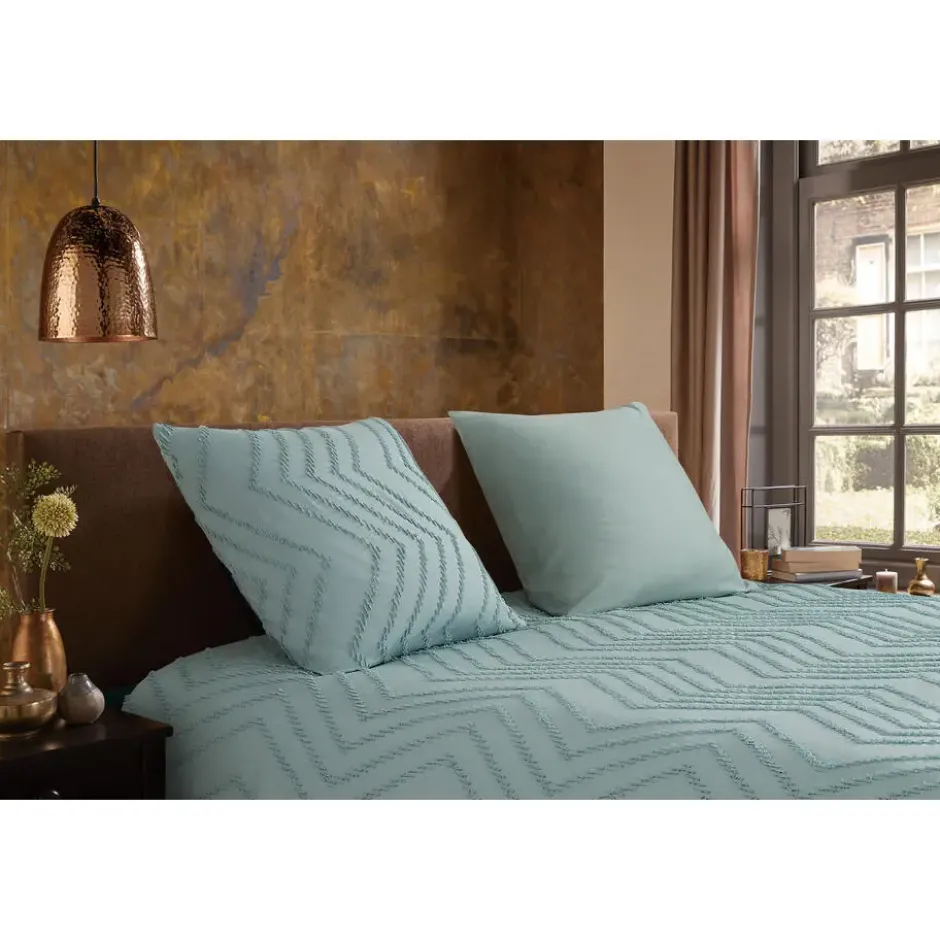 Pure Dekbedovertrek Luxe Groen-Lits-jumeaux (240 x 200/220 cm)